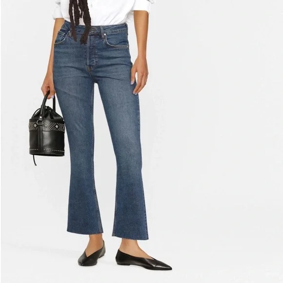 ANINE BING Flared denim jeans NWT - Picture 1 of 6